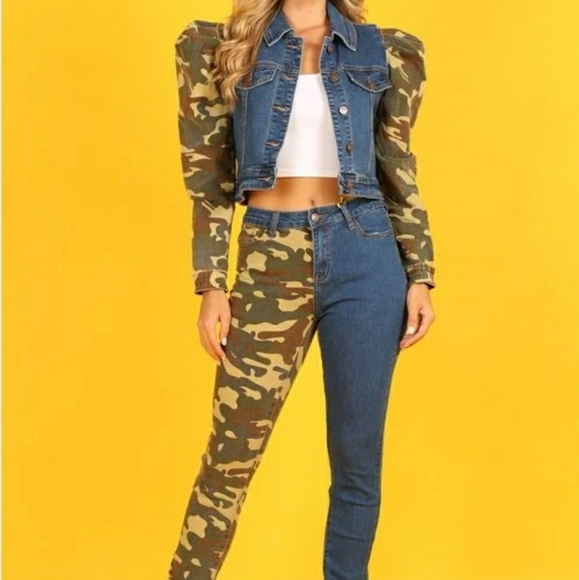 Kooky's Kloset Denim - Kiyahs Denim Two-Piece Set
